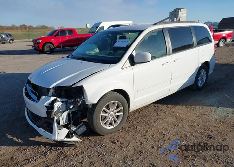2016 Dodge Grand Caravan Sxt из США, поврежденный, VIN 2C4RDGCG9GR210500